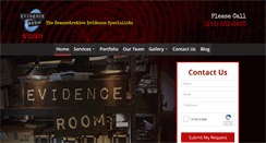 Desktop Screenshot of evidence-room.net